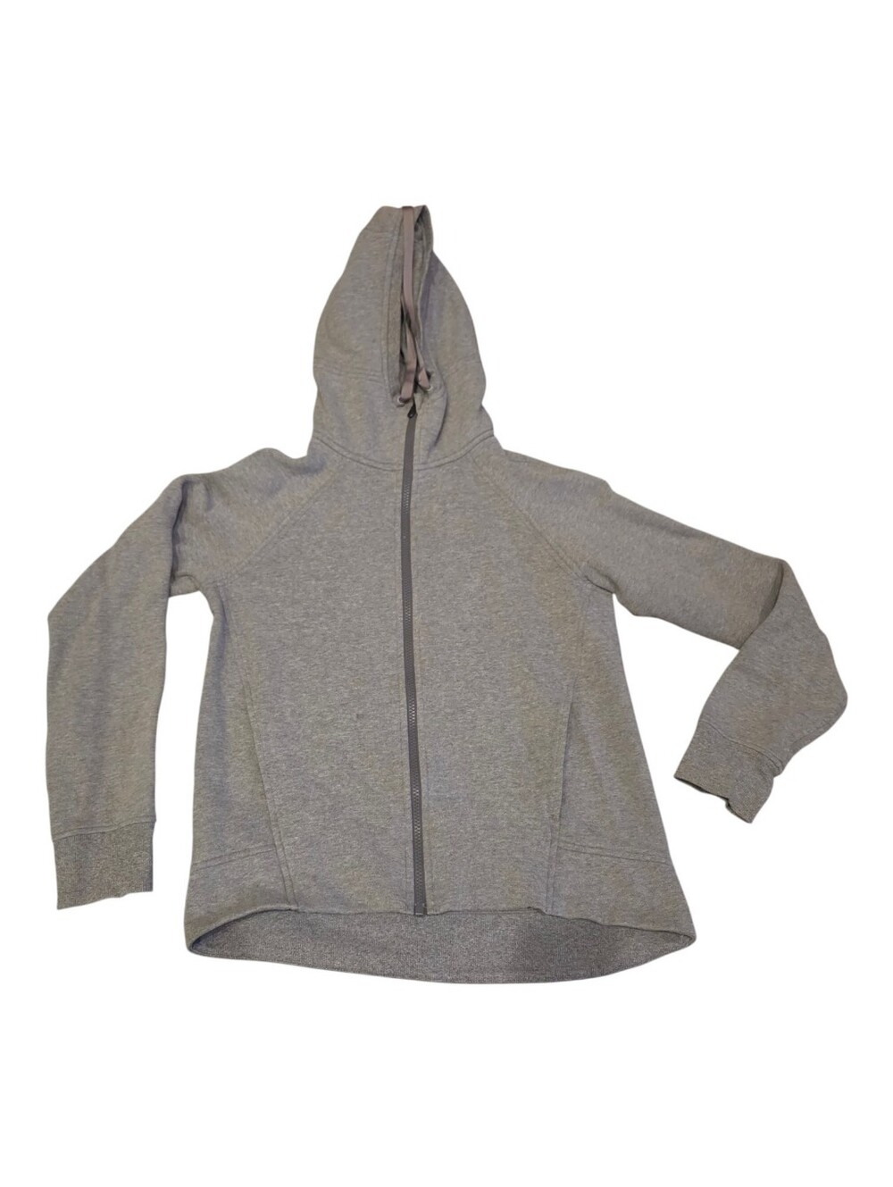 lululemon athletica Zip Up Grey Hoodie Size 6